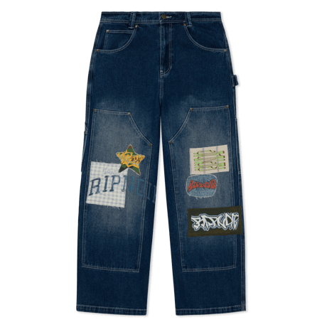 RIPNDIP SKYLINE WIDE FIT CARPENTER PANT