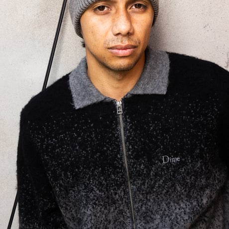 DIME MTL Mohair Double Zip Knit