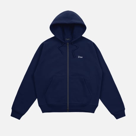 DIME MTL Classic Logo Zip Hoodie