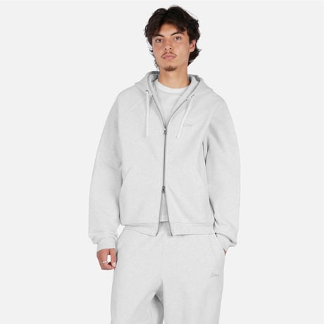 DIME MTL Classic Small Logo Zip Hoodie