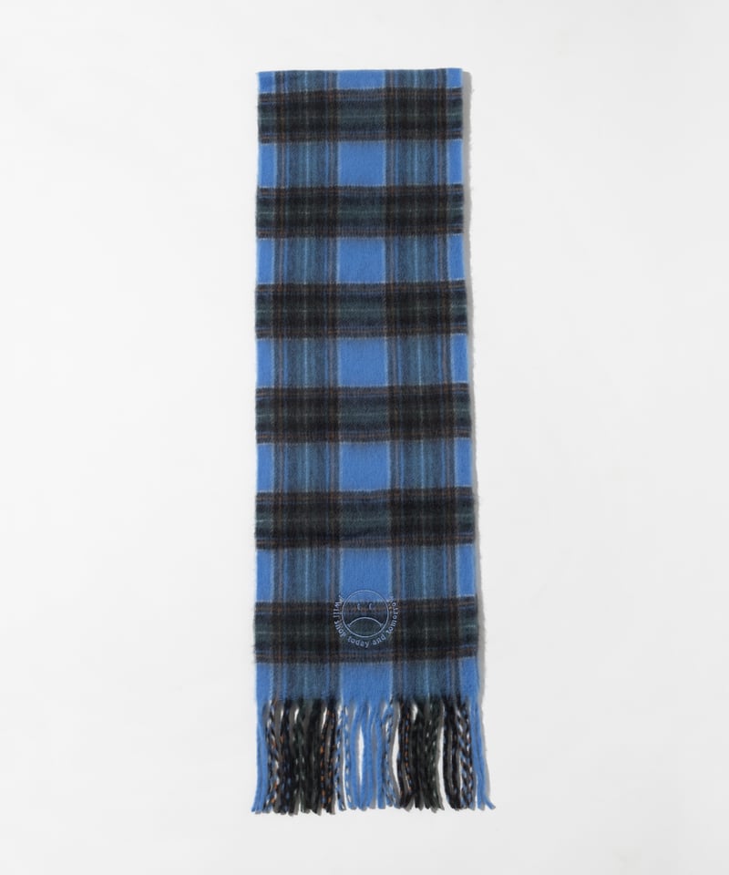 チェックマフラー【WCJ-TK-002BLU】 | WCJ OFFICIAL WEB STORE