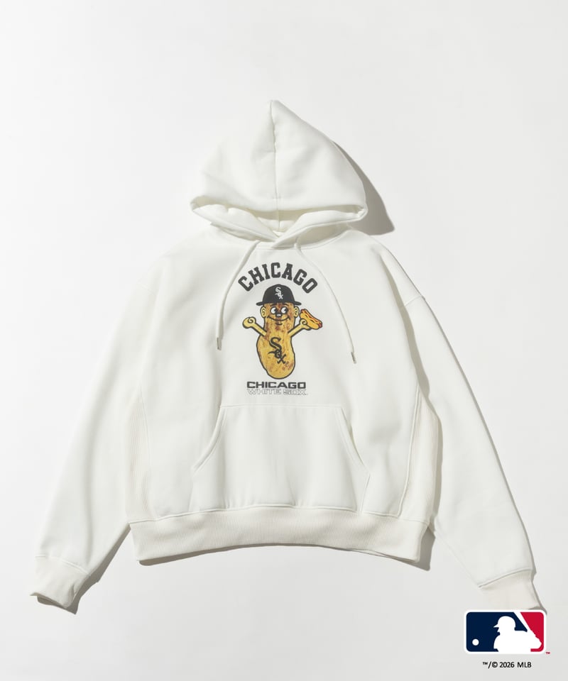 MLB HOODIE(シカゴ・ホワイトソックス)【WCJ-GC-058WHT-CWS】※8月上