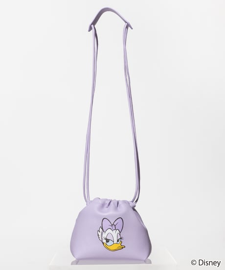 Disney / DRAWSTRING BAG(デイジー)【WCJ-TD-052PUR04】