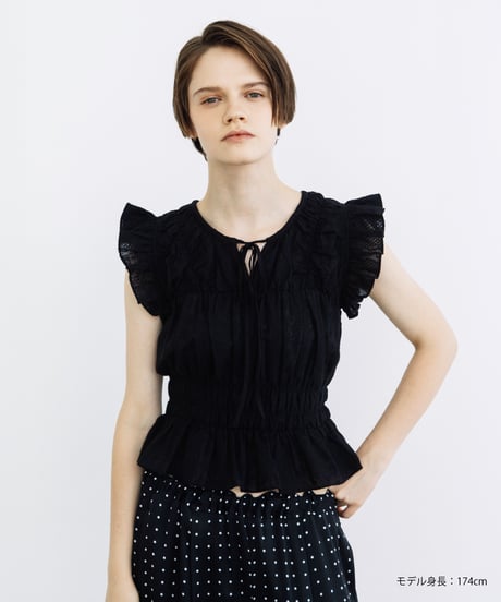 2WAYレースTOPS【WCJ-PP-152BLK】