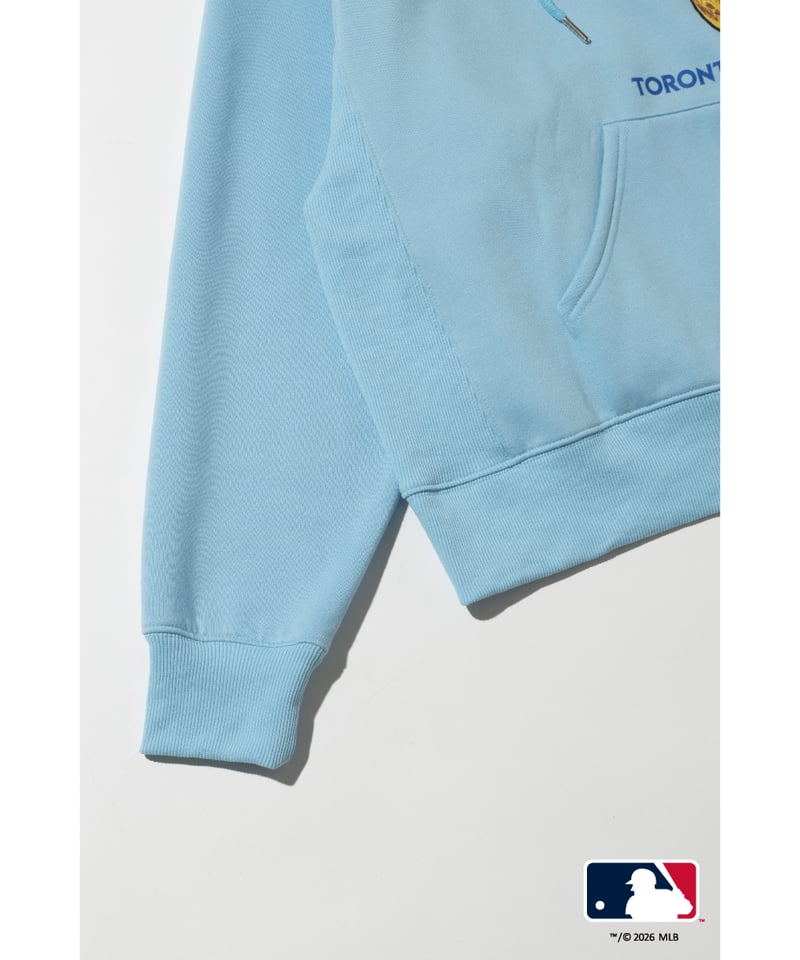 MLB HOODIE(トロント・ブルージェイズ)【WCJ-GC-058LBU-TOR】※8月上