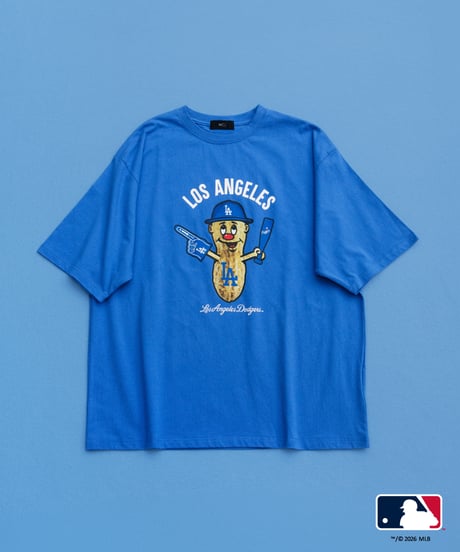 MLB TEE(ロサンゼルス・ドジャース)【WCJ-GC-038BLU-LAD】※8月上旬～中旬発送予定