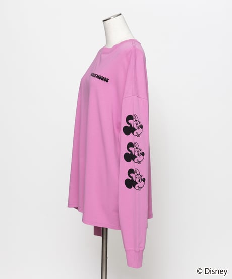 Disney / I LOVE LS TEE(ミニー)【WCJ-TD-049PNK02】※10月13日以降順次発送予定