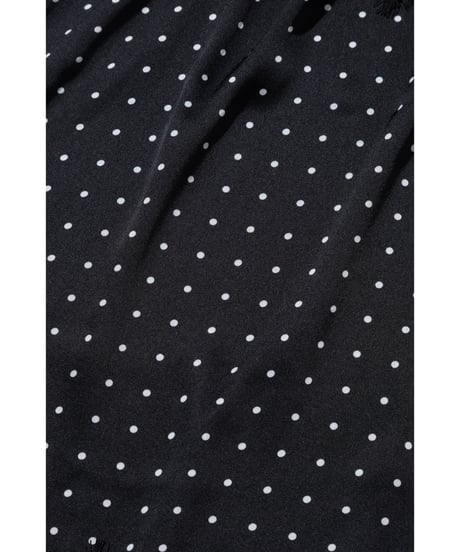 ドットアシメチュニック【WCJ-SP-016BLK】※8月下旬発送予定