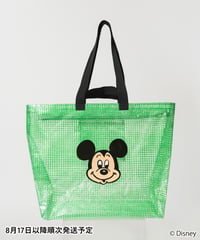 Disney / PVC TOTE BAG【WCJ-TD-061GRN】※8月17日順次発送予定