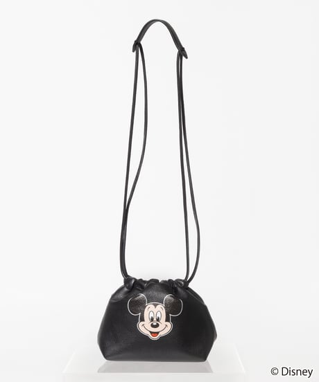 Disney / DRAWSTRING BAG(ミッキー)【WCJ-TD-052BLK01A】