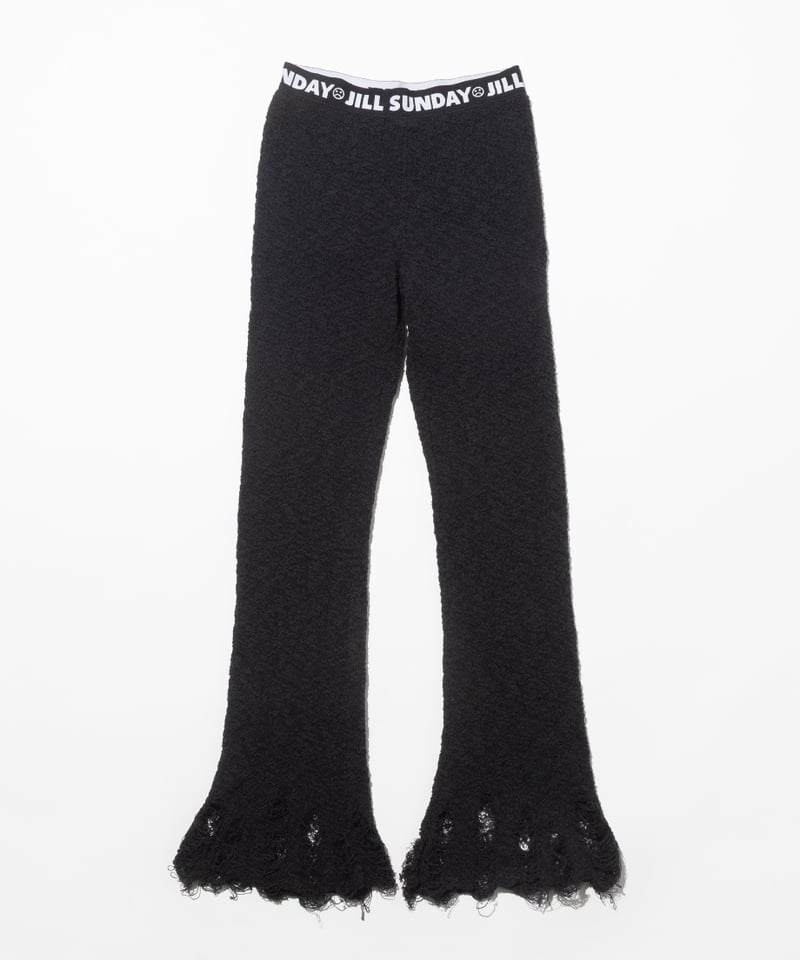 ニットフレアパンツ【WCJ-MF-001BLK】※10月中旬発売予定 | WCJ OFFICI