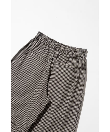 チェックワイドパンツ【WCJ-PP-132BLK】