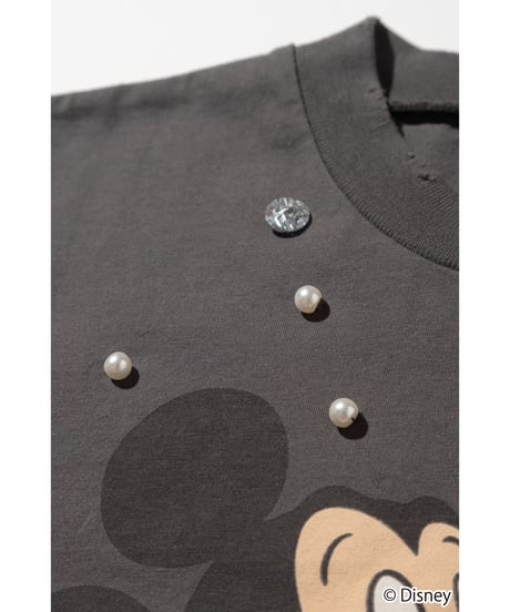 Disney / ビジューノースリーブTEE【WCJ-NA-063BLK】※8月上旬～中旬発売予定