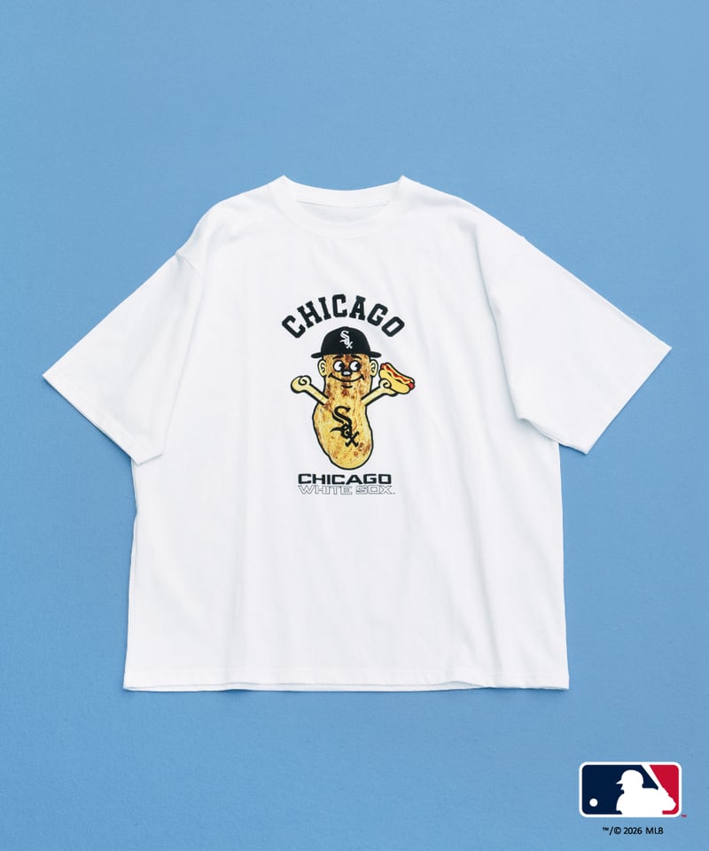MLB TEE(シカゴ・ホワイトソックス)【WCJ-GC-038WHT-CWS】※8月上旬～中