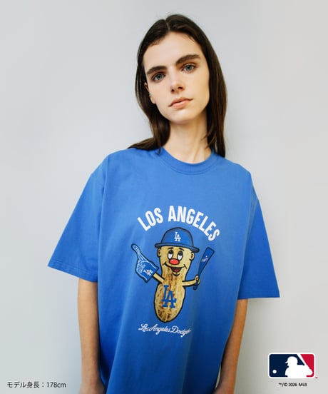 MLB TEE(ロサンゼルス・ドジャース)【WCJ-GC-038BLU-LAD】※8月上旬～中旬発送予定
