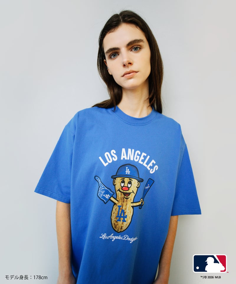 MLB TEE(ロサンゼルス・ドジャース)【WCJ-GC-038BLU-LAD】 | WCJ