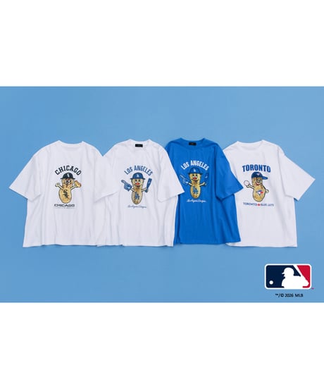 MLB TEE(シカゴ・ホワイトソックス)【WCJ-GC-038WHT-CWS】※8月上旬～中旬発送予定