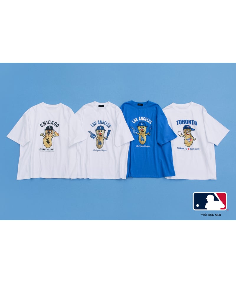 あ*だ様 bboy激レア　シカゴ　ホワイトソックス　クレイジーパターン MLB TEE(シカゴ・ホワイトソックス)【WCJ-GC-038WHT-CWS】※8月上旬～中