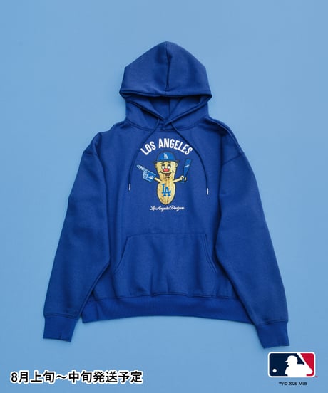MLB HOODIE(ロサンゼルス・ドジャース)【WCJ-GC-058BLU-LAD】※8月上旬～中旬発送予定