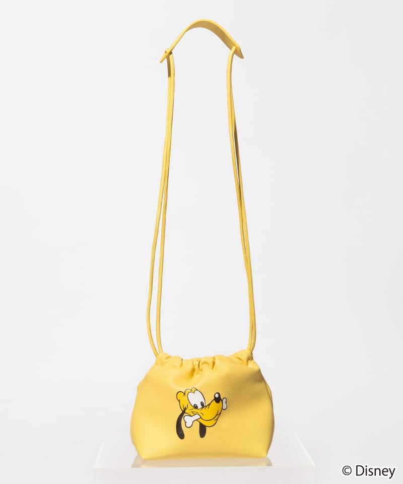 Disney / DRAWSTRING BAG(プルート)【WCJ-TD-052YEL07】
