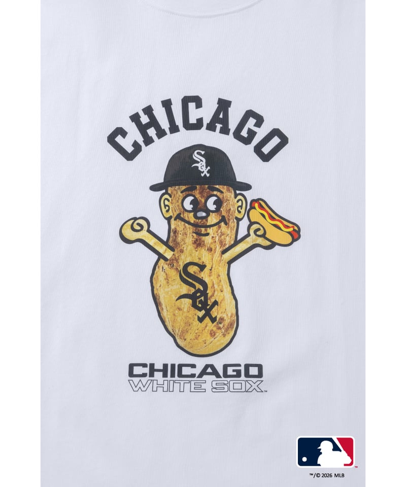 MLB TEE(シカゴ・ホワイトソックス)【WCJ-GC-038WHT-CWS】※8月上旬～中