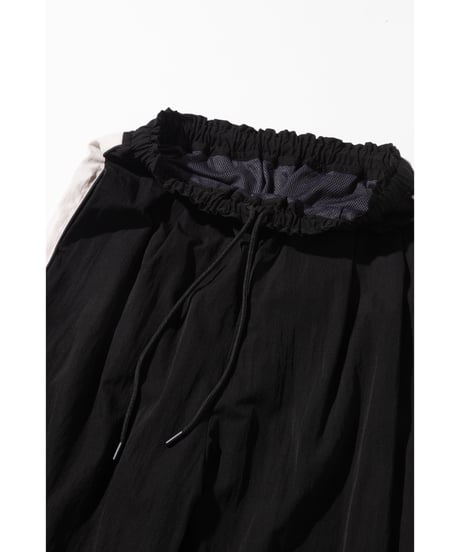トラックワイドパンツ【WCJ-SP-022BLK】※9月上旬発送予定