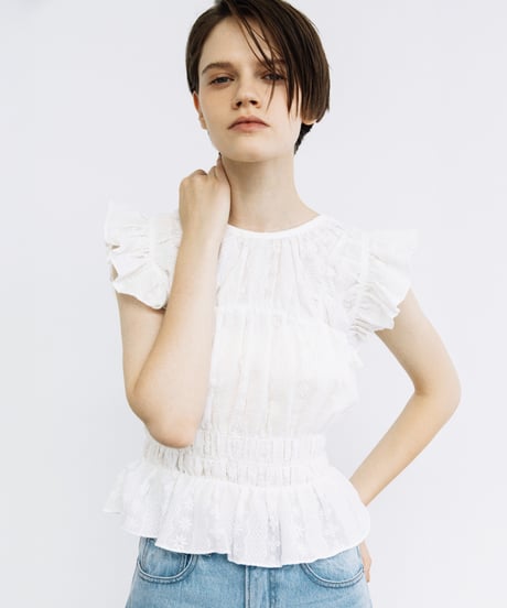 2WAYレースTOPS【WCJ-PP-152WHT】