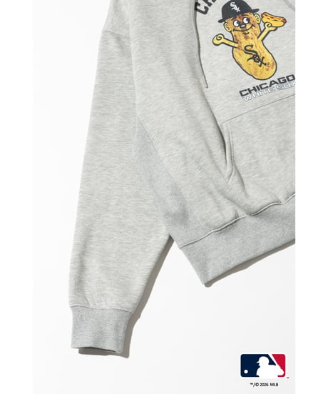 MLB HOODIE(シカゴ・ホワイトソックス)【WCJ-GC-058GRY-CWS】※8月上旬～中旬発送予定
