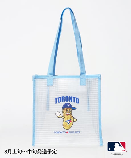 MLB PVC BAG(トロント・ブルージェイズ)【WCJ-GC-053TOR】※8月上旬～中旬発送予定