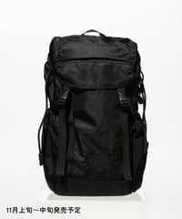 【撥水】フラップバックパック【WCJ-MP-040BLK】※11月上旬～中旬発売予定