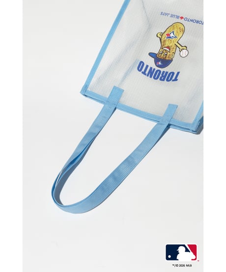 MLB PVC BAG(トロント・ブルージェイズ)【WCJ-GC-053TOR】※8月上旬～中旬発送予定