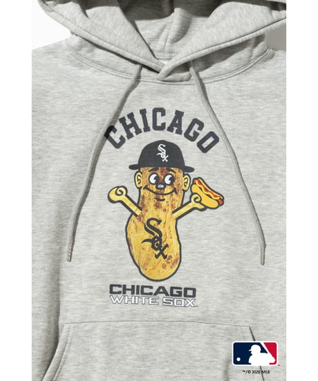MLB HOODIE(シカゴ・ホワイトソックス)【WCJ-GC-058GRY-CWS】※8月上旬～中旬発送予定