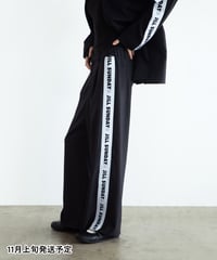 ストライプワイドパンツ【WCJ-SP-024BLK】※11月上旬発送予定