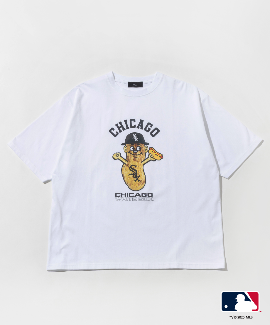 MLB TEE(シカゴ・ホワイトソックス)【WCJ-GC-038WHT-CWS】※8月上旬～中