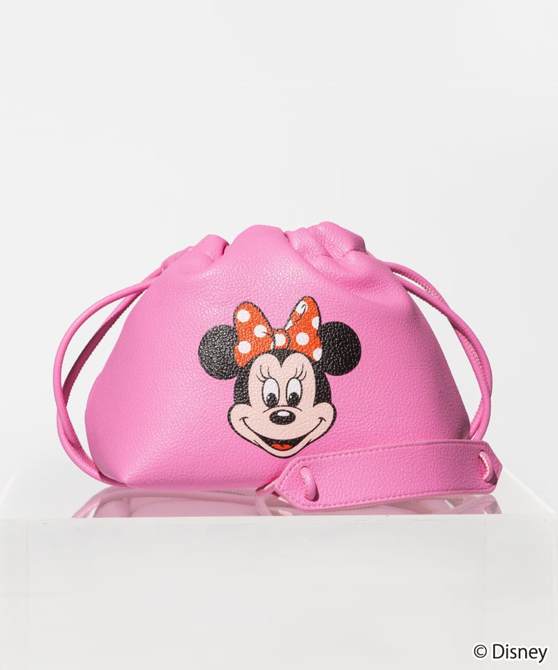 Disney / DRAWSTRING BAG(ミニー)【WCJ-TD-052PNK02】 |