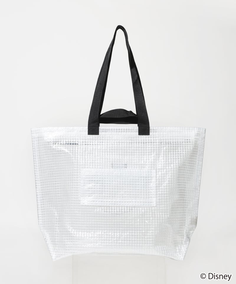 Disney / PVC TOTE BAG【WCJ-TD-061WHT】※8月上旬～中旬発送予