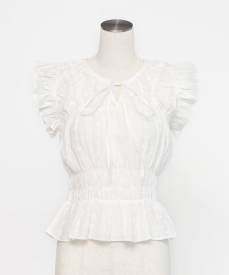 レースTOPS【WCJ-PP-152WHT】※8月下旬発送予定