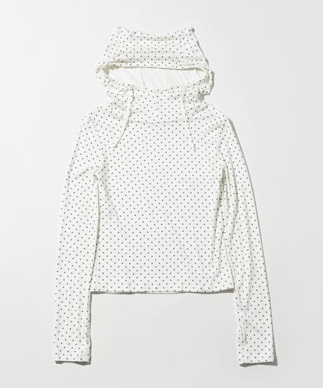 ドットフーディTOPS【WCJ-SP-028WHT】※11月上旬発送予定