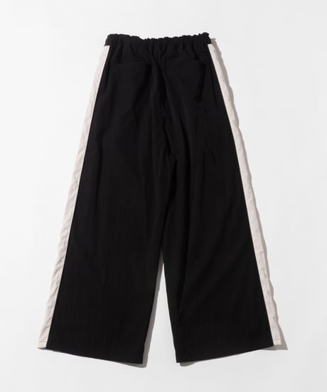 トラックワイドパンツ【WCJ-SP-022BLK】※9月上旬発送予定