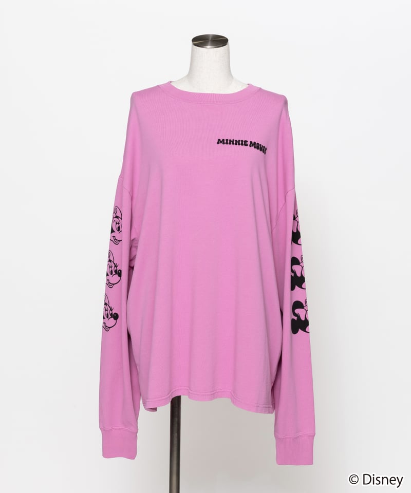Disney / I LOVE LS TEE(ミニー)【WCJ-TD-049PNK02】※10