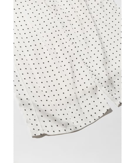 ドットワイドパンツ【WCJ-SP-021WHT】※8月下旬発送予定