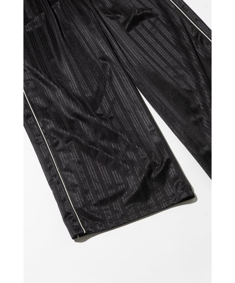ストライプワイドパンツ【WCJ-SP-018BLK】