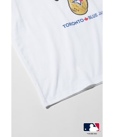 MLB TEE(トロント・ブルージェイズ)【WCJ-GC-038WHT-TOR】※8月上旬～中旬発送予定