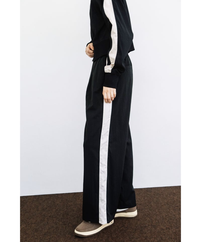 トラックワイドパンツ【WCJ-SP-022BLK】 | WCJ OFFICIAL WEB STORE