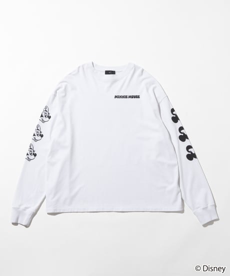 Disney / I LOVE LS TEE(ミニー)【WCJ-TD-049WHT02】※10月13日以降順次発送予定
