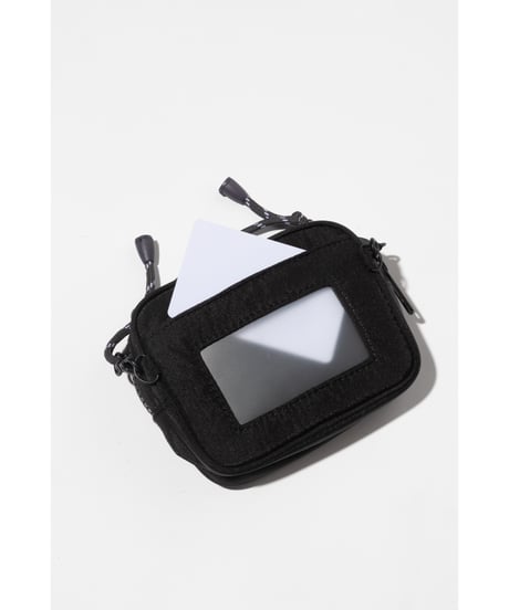 【撥水】刺しゅうマルチケース【WCJ-EV-003BLK】