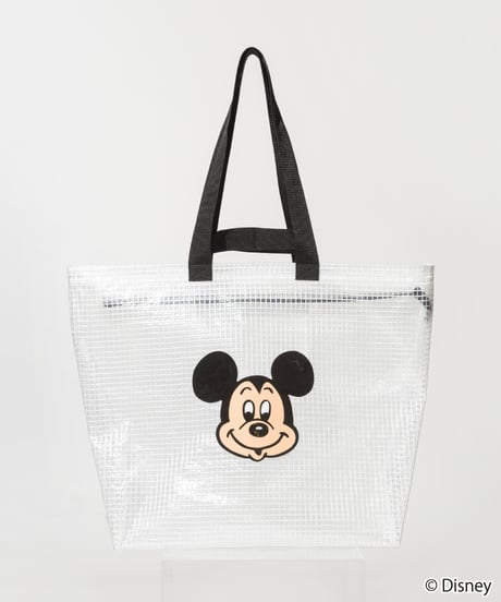 Disney / PVC TOTE BAG【WCJ-TD-061WHT】※8月上旬～中旬発送予定