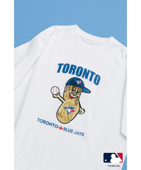 MLB TEE(トロント・ブルージェイズ)【WCJ-GC-038WHT-TOR】※8月上旬～中旬発送予定