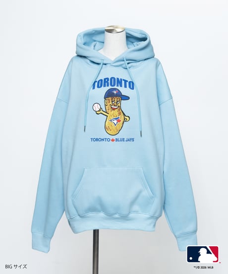 MLB HOODIE(トロント・ブルージェイズ)【WCJ-GC-058LBU-TOR】※8月上旬～中旬発送予定