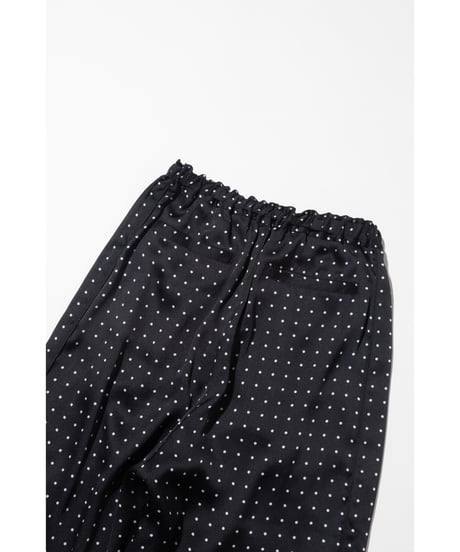 ドットワイドパンツ【WCJ-SP-021BLK】※8月下旬発送予定